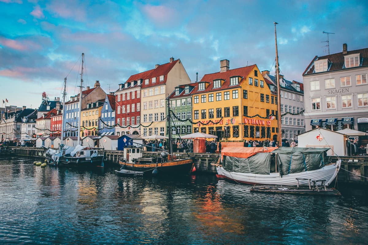 Amsterdam to Copenhagen ferry route